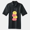 Heavyweight Cotton Pique Polo with Pocket Thumbnail