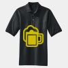Heavyweight Cotton Pique Polo with Pocket Thumbnail