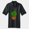 Heavyweight Cotton Pique Polo with Pocket Thumbnail