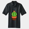 Heavyweight Cotton Pique Polo with Pocket Thumbnail
