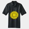 Heavyweight Cotton Pique Polo with Pocket Thumbnail
