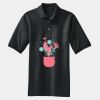 Heavyweight Cotton Pique Polo with Pocket Thumbnail