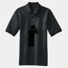 Heavyweight Cotton Pique Polo with Pocket Thumbnail