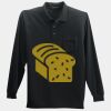 Long Sleeve Silk Touch Polo with Pocket Thumbnail