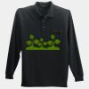Long Sleeve Silk Touch Polo with Pocket Thumbnail