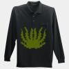 Long Sleeve Silk Touch Polo with Pocket Thumbnail