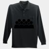 Long Sleeve Silk Touch Polo with Pocket Thumbnail