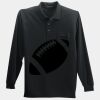 Long Sleeve Silk Touch Polo with Pocket Thumbnail