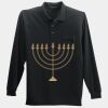 Long Sleeve Silk Touch Polo with Pocket Thumbnail