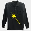 Long Sleeve Silk Touch Polo with Pocket Thumbnail