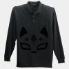 Long Sleeve Silk Touch Polo with Pocket Thumbnail