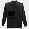 Long Sleeve Silk Touch Polo with Pocket Thumbnail
