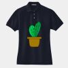 Women's Heavyweight Cotton Pique Polo Thumbnail
