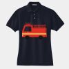 Women's Heavyweight Cotton Pique Polo Thumbnail