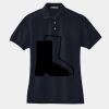 Women's Heavyweight Cotton Pique Polo Thumbnail