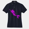Women's Heavyweight Cotton Pique Polo Thumbnail