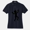 Women's Heavyweight Cotton Pique Polo Thumbnail