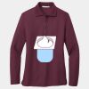 Women's Silk Touch Long Sleeve Polo Thumbnail