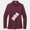 Women's Silk Touch Long Sleeve Polo Thumbnail