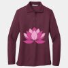 Women's Silk Touch Long Sleeve Polo Thumbnail
