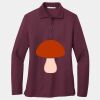 Women's Silk Touch Long Sleeve Polo Thumbnail