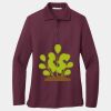 Women's Silk Touch Long Sleeve Polo Thumbnail