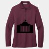 Women's Silk Touch Long Sleeve Polo Thumbnail