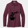 Women's Silk Touch Long Sleeve Polo Thumbnail