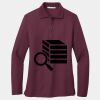 Women's Silk Touch Long Sleeve Polo Thumbnail