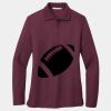 Women's Silk Touch Long Sleeve Polo Thumbnail