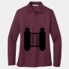 Women's Silk Touch Long Sleeve Polo Thumbnail