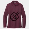 Women's Silk Touch Long Sleeve Polo Thumbnail
