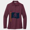 Women's Silk Touch Long Sleeve Polo Thumbnail