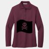 Women's Silk Touch Long Sleeve Polo Thumbnail
