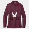 Women's Silk Touch Long Sleeve Polo Thumbnail