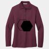 Women's Silk Touch Long Sleeve Polo Thumbnail