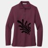 Women's Silk Touch Long Sleeve Polo Thumbnail