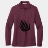 Women's Silk Touch Long Sleeve Polo Thumbnail