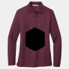 Women's Silk Touch Long Sleeve Polo Thumbnail