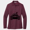 Women's Silk Touch Long Sleeve Polo Thumbnail